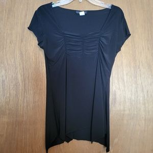 2 For $6: American City Wear touched front black blouse size XL